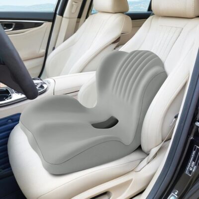 Lotarrotta Ergonomic Car Seat Cushion with Lumbar Support for Truck Driver, Multi - Purpose Orthopedic Seat Pillow for Office Chair, Car, Dining Chair as Gift, Sciatica Relief for Back, Hip, Leg Pain - Image 7