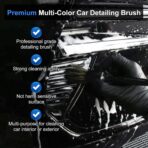 10PCS Car Detailing Cleaning Kit Interior Cleaner, Car Detailing Brushes, Car Duster, Car Cleaning Gel, Microfiber Cleaning Cloth, Car Accessories Essentials Supplies Tools for Auto,Truck, Interior - Image 7