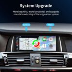 Wireless CarPlay/Android Auto 10.25 Inch Touchscreen for BMW 5 Series F10/F11 (2012-2016) with NBT System, Car Radio Receiver, Multimedia, Bluetooth, Car Stereo - Image 4