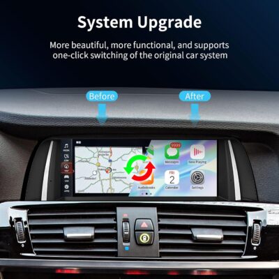 Wireless CarPlay/Android Auto 10.25 Inch Touchscreen for BMW 5 Series F10/F11 (2012-2016) with NBT System, Car Radio Receiver, Multimedia, Bluetooth, Car Stereo - Image 4