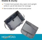 High Road Carganizer Car Storage Organizer with Lid - Multipurpose Small Car Storage Box, Back or Front Seat Organizer, Auto Console or Trunk Organizer - Univeral Fit in All Vehicles - Image 6