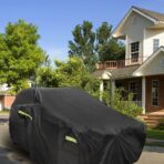 SUV Car Cover for Toyota RAV4, Custom Fit Waterproof All Weather Full Exterior Cover Rain Snow UV Protection Cover with Door Zipper - Image 7