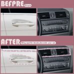 Kingdder 32.8Ft Bling Car Trim Self Adhesive Glitter Crystal Rhinestone Car Interior Exterior Accessories for Women DIY Line Molding Stickers for Auto Dashboard Diamond Ribbon Strips Decor (Pink) - Image 6