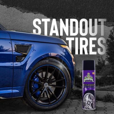 Untouchable Tire Shine Spray – Long-Lasting Wet Tire Finish for Deep Gloss & Protection – Waterproof Tire Shine, Easy Application, Premium Tire Cleaner Shine - Image 6