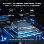 Wireless CarPlayBox with Netflix/YouTube/TF Card Slot Convert Wired CarPlay to Wireless Adapter for 2017 and Above Original Wired CarPlay Car - Image 5