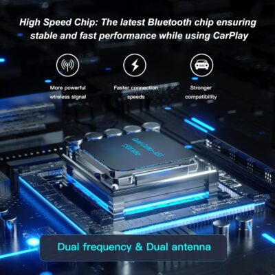 Wireless CarPlayBox with Netflix/YouTube/TF Card Slot Convert Wired CarPlay to Wireless Adapter for 2017 and Above Original Wired CarPlay Car - Image 5