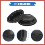 ACROPIX 2 Pcs Car Headlight Housing Dust Seal Cap, 65mm Universal for Aftermarket Headlamp Xenon Light LED Durable Rubber Black Car Parts - Image 4