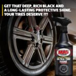 MA5X Ultra Tire Shine | Wet-Look Car Tire Shine Spray & Protectant | Tire Black Finish, No-Sling Formula, Professional Concentrated Shine | 32oz Spray Bottle | Pack of 1 - Image 3
