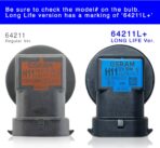 OSRAM H11 OEM Original Standard Halogen Headlight Bulbs 12V 55W 64211L+ (Long Life) Made in Germany | Pack of 2 - Image 3