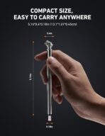 AstroAI Pencil Tire Pressure Gauge 2 Pack 10-75PSI, Calibrated to ANSI B40.1 Grade B (2%), Stainless Steel Body, Metal Made Nozzle 3 Measurements for Cars, Bikes, Vehicles - Image 4