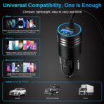 48W Super Fast Car Charger USB C Rapid Android Car Adapter with 30W Built-in Type C Fast Charging Cable for Samsung Galaxy S26 S25 S24 S23 Ultra S22 S21 S20 FE A16 A15 A14 A54 A53 A23 A13 Z Flip 7 6 - Image 7