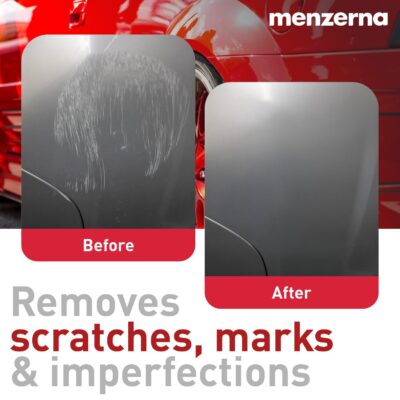 menzerna Scratch and Swirl Remover Kit I Car polishing Set with Menzerna Heavy Cut 400 (8oz) and 3,5 Inch Polishing Pad I Deep Scratch Repair Kit for All Types of Vehicles - Image 3