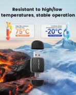 H-Air2.0 Wireless CarPlay & Android Auto Adapter, 2026 Upgrade, Plug & Play USB Dongle, Convert Wired CarPlay Auto to Wireless, For Apple iPhone & Android Phones, No Latency, Fast Connection - Image 8