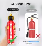 Fire Extinguishers Water-based for Home Kitchen, Car, & Boat 3 Pack–Portable Small Fire Spray with Mounting Brackets–A,B,C,K Multi-Purpose Fire Protection, Eco-Friendly, Compact & Easy to Use. - Image 4