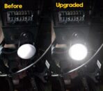 LED Interior Courtesy Footwell Lights Under Dashboard Floor Lamp Assembly for Dodge Durango Ram 1500 2500 3500 Classic Wrangler Grand Cherokee, White of 2pcs,OEM #68395784AA - Image 3