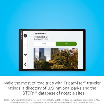 Garmin DriveSmart 86, 8-inch Car GPS Navigator with Bright, Crisp High-Resolution Maps and Garmin Voice Assist - Image 5