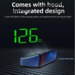 Head Up Display M2, HUD Projection Display Speed, Compact Body, Large Font, Plug and Play, Suitable for All Vehicles - Image 5