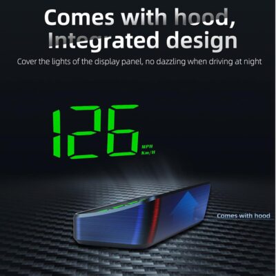 Head Up Display M2, HUD Projection Display Speed, Compact Body, Large Font, Plug and Play, Suitable for All Vehicles - Image 5