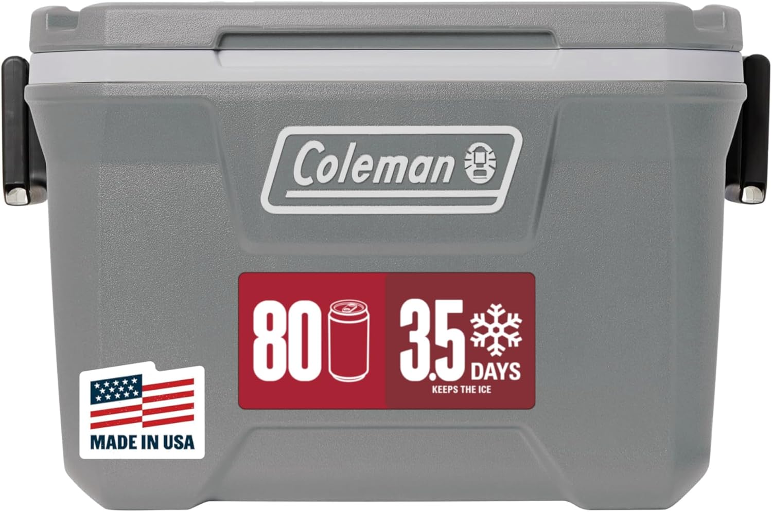 71abSp4hYgL._AC_SL1500_.jpg Coleman Classic Series Insulated Portable Cooler, Leak-Resistant Outdoor Hard Cooler Keeps Ice up to 5 Days, 52/70/120/150 Quart - Image 1