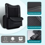 Car Back Seat Organizer with Double-Sided Storage & Tissue Holder - Universal Fit for Sedans, SUVs & Trucks - Durable Car Storage Pocket for Phones, Water Bottles & Essentials - Image 4