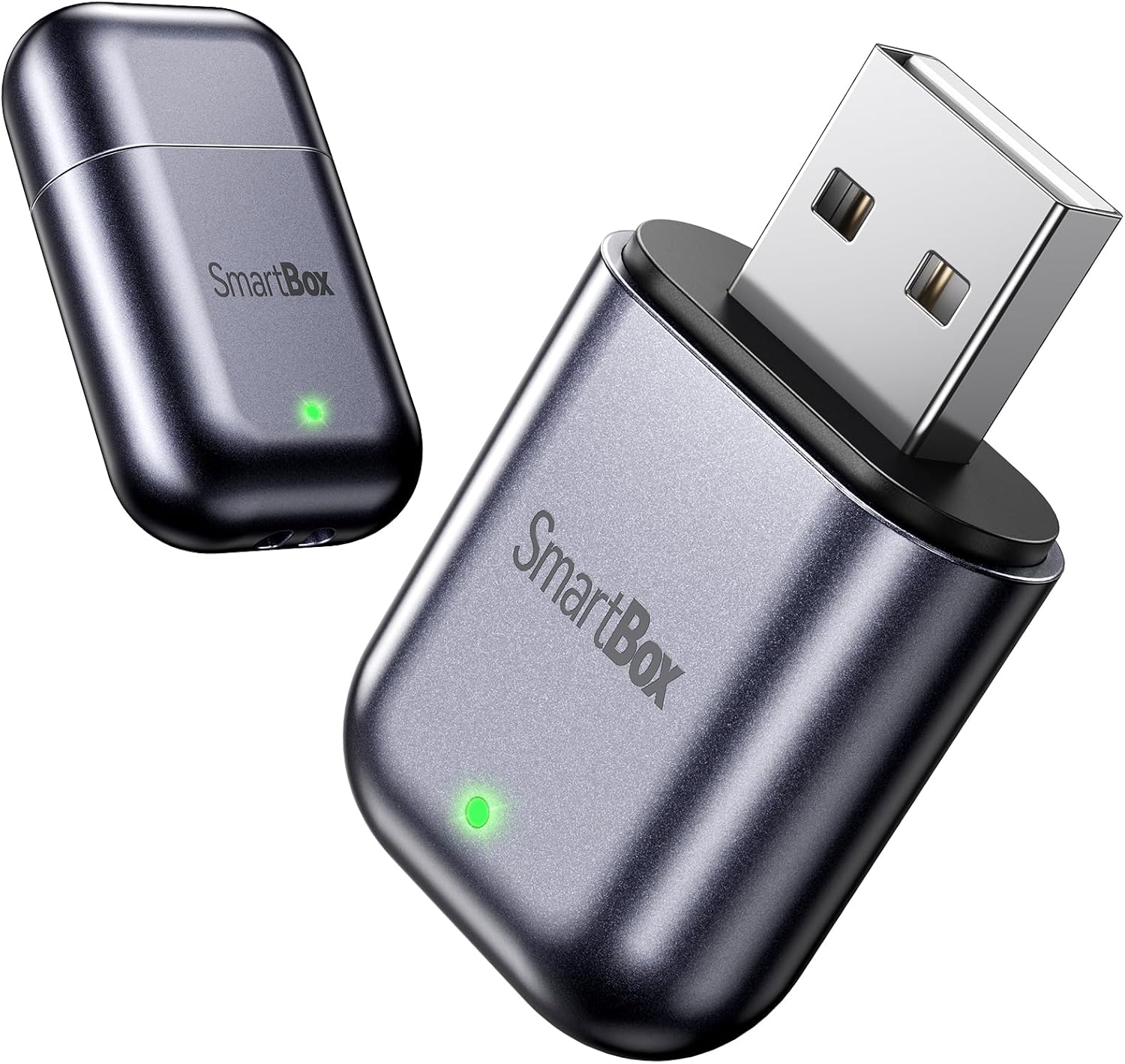 71aklPDDscL._AC_SL1500_.jpg Burnt Sugar Wireless Carplay Adapter for iPhone 2026 Upgraded, Ultra-Mini USB Design for Apple Car Play Convert Wired to Wireless, Stable Low-Lag GPS Plug & Play for iOS 10+ & Cars from 2016+ (Gray) - Image 1