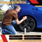 GOLDEN SHINE Tire & Trim Gel Dressing, 16 Ounce Bottle Shines and Protects Tires, Rubber and Exterior Trim, 16016 - Image 16