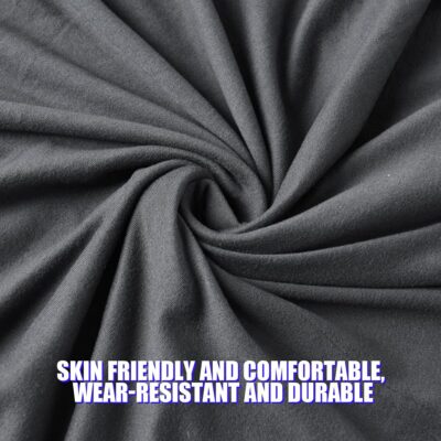 BESULEN Car Back Seat Cover, Dustproof Elastic Cloth Vehicle Rear Seat Bench Protector for Pets Kids, Waterproof Stretch Automobile Interior Accessories, Universal for Sedan Truck SUV (Black) - Image 5