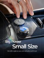 LISEN 90W USB C Car Charger USB C Fast Charge, 45W PD&QC 3.0 Fast Car Charger for Samsung Galaxy S26 S25, Cigarette Lighter USB Charger Adapter for iPhone 17 Air 16 15 Pro Max [All Metal & Mini] - Image 9