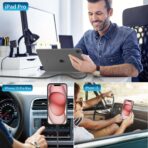 [Apple MFi Certified] iPhone 17 Car Charger, Linocell 90W USB C Car Charger Dual PD Power Cigarette Lighter Adapter with 2Pack Type C Braided Cable for iPhone 17/17 Pro Max/16/15/Galaxy S26/S25/Pixel - Image 9