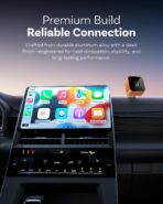 Wireless CarPlay Adapter for iPhone＆Android, 2026 Upgraded Car Play Mini Wired to Wireless Adapter for CarPlay ＆Android Auto Plug and Play Stable Connection & No Latency for iPhone iOS 10+ - Image 4