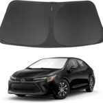Windshield Sun Shade Fit for 2020-2024 2025 2026 Toyota Corolla Accessories (Not for Corolla Cross) Window Sunshade Protect Car from Sun Rays