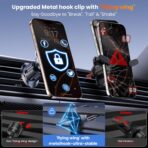 for MagSafe Car Mount Magnetic Phone Holder for Car [2026 Upgraded 22X Magnets & Double-Hooks] Phone Holders for Your Car Stand for Dashboard Vent GPS for iPhone 17/16/15/14/13 Android etc - Image 7