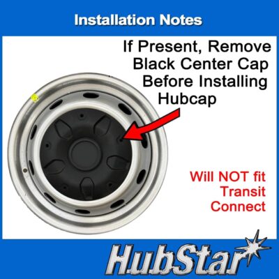 Hubcap Replacement for Ford Transit 150, 250, and 350: 2015-2024, 16-inch Wheel Cover (Silver, 1 Piece) - Image 7