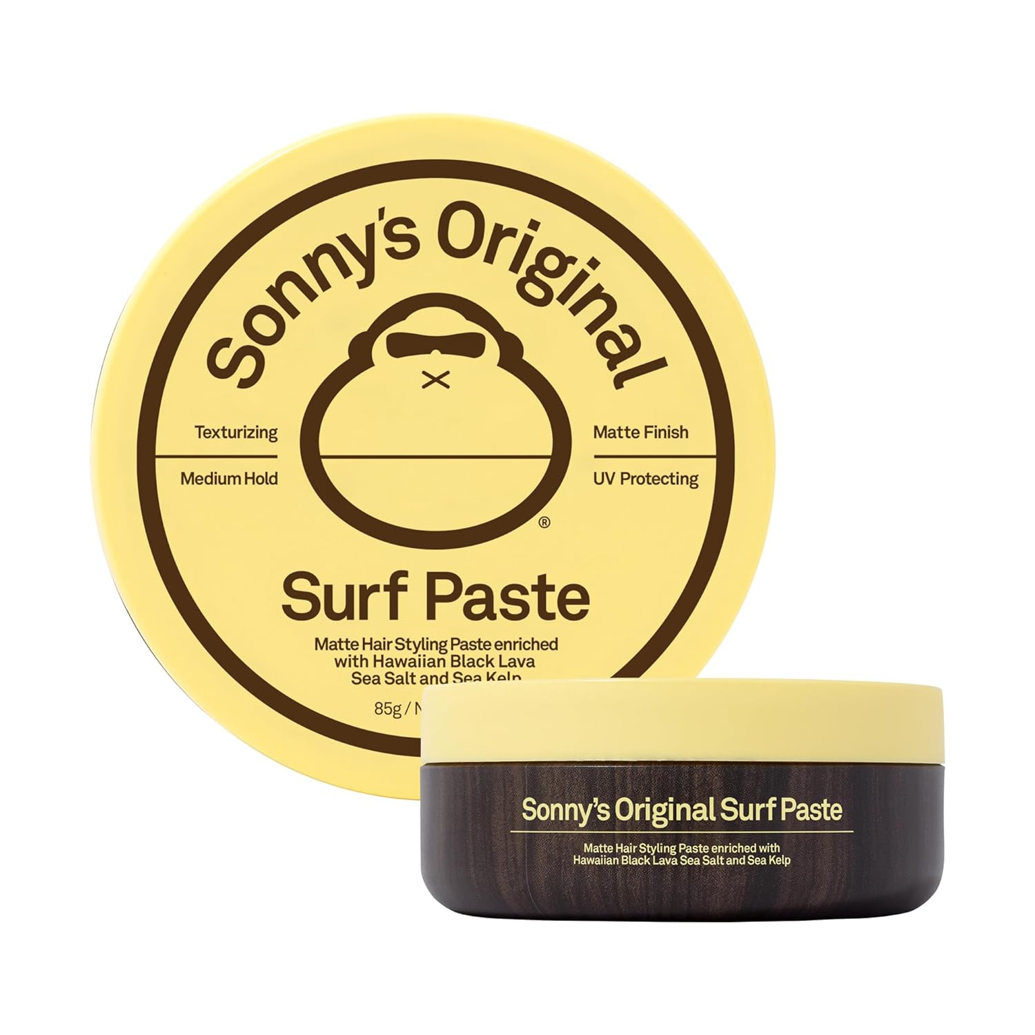 71bBnwq-23L._SL1500_.jpg Sun Bum Sonny's Original Surf Paste - Matte Finish Hair Styling Paste - Medium Hold - 3 oz - Image 1