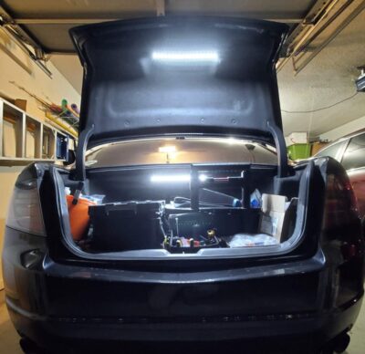 iJDMTOY 18-SMD-5050 LED Strip Light Compatible with Car Trunk Cargo Area or Interior Illumination, Xenon White - Image 5