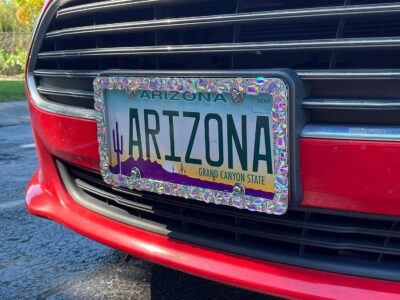 Cruiser Accessories 16130 Dazzle License Plate Frame, Chrome - Image 2