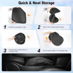 Car Windshield Sunshade Universal Sun Visor Front Window Shades, Foldable Reflective Fits Cars, SUV, Sedan, Interior Car Automotive Accessories for Summer (59" x 33") - Image 6