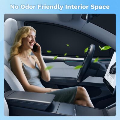 KUST Car Window Shades for Toyota RAV4 2019-2025 Windshield Sun Shade Side Window Cover UV Block Privacy Protection Rav 4 Accessories for Camping Blackout Rear Back Full Set 8PCS - Image 6