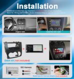 Double Din 7" IPS Car Stereo with Wireless Apple CarPlay & Android Auto Screen, Car Play Radio Audio, 240W, Bluetooth, AHD Backup Camera, USB-C Fast Charging, 16-Band EQ, SWC, MirrorLink Touchscreen - Image 10