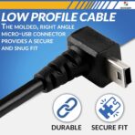 Car Charger Power Cord for Garmin Nuvi GPS, Garmin GPS Power Cord Replacement 5ft Long, Mini USB Charging Cable fit for Nuvi, Dezl, Drive, DriveSmart, DriveAssist, RV, Zumo (Without Traffic) - Image 4