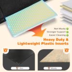 URPOWER PU Leather Backseat Extender for Dogs, Hard Bottom Dog Car Seat Cover for Back Seat, Waterproof Dog Car Hammock Anti-Scratch Pet Rear Seat Protector Travel Bed for Car and SUV - Image 7