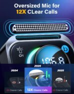 JOYROOM 96W FM Transmitter Bluetooth 6.0 Car Adapter Aux with 3 Charging Ports【PD 60W & 2 * 18W】【Air Vent Installation for Safe】 Deep HiFi Bass Player Wireless Radio Fun Car Accessories Gift Set - Image 2