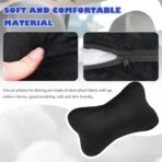 2PCS Car Headrest Pillow,Soft & Comfortable Car Neck Pillow for Driving Fatigue Relieve,All-Season Universal Cars Head Rest Pillows Automotive Interlor Accessorles for Cars,SUVs - Image 4