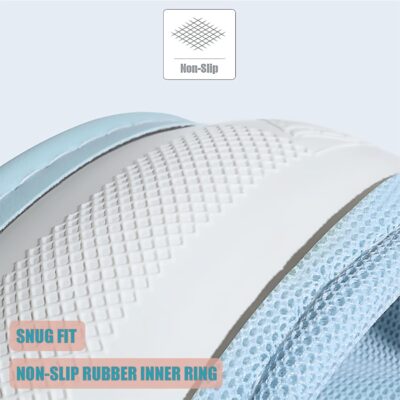 Nappa Leather Pink Steering Wheel Cover, Advanced Microfiber Leather Non-Slip Breathable Fabric, Warm in Winter and Cool in Summer, Universal 15 inch - Image 5