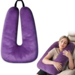 Travel Pillows for Car Back Seat U Shaped Travel Pillow Cushion Car Pillow for Family Sleeping Airplane Adults and Children Head Neck and Body Support Long Distance Journey Accessories