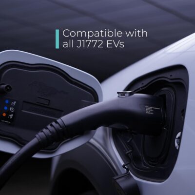 Lectron Level 1 J1772 Charger (WiFi Version) - 120V, 15 Amp, NEMA 5-15 Plug, 16 ft Extension Cord - Portable Electric Car Charger for J1772 Evs - Image 4