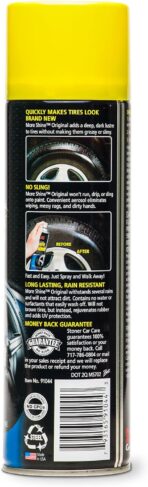 Stoner Car Care 91044-2PK Original More Shine Tire Shine Spray – Tire Dressing Restores Deep Matte Black Finish with Long-Lasting Rain-Resistant Protection, Dry-to-Touch – 12 oz (Pack of 2) - Image 2