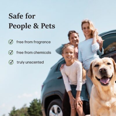 Moso Natural Charcoal Odor Absorber for Cars, 300g Bamboo Charcoal Air Purifying Bag, Unscented Odor Eliminator, Lasts Up to 2 Years, HGTV Editors’ Pick - Image 5