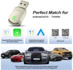 Mini Wireless CarPlay Adapter 2025 Upgrade – Dual-Band WiFi & Bluetooth 5.3, Plug & Play Car Dongle, Auto Connect, Compact Design, OTA Update, Compatible with Cars 2016+ Wired CarPlay/Android Auto - Image 7