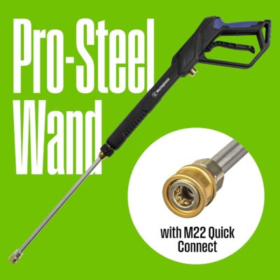 Westinghouse WPX3200e Electric Pressure Washer, 3200 Max PSI and 1.76 Max GPM, Induction Motor, Onboard Soap Tank, Spray Gun and Wand, 5 Nozzle Set, for Cars/Fences/Driveways/Homes/Patios/Furniture - Image 3
